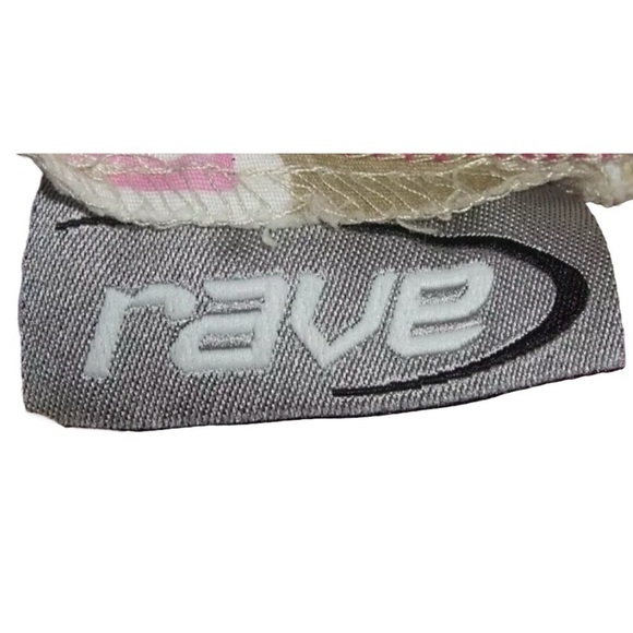 Rave Skirt Vintage 90's Mini Pink Floral Ribbon Coquette Mean Girls y2k Kawaii 3 - Picture 10 of 13